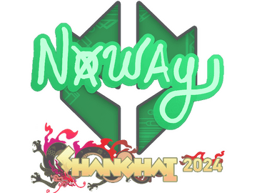 Sticker | noway | Shanghai 2024