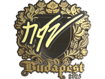 Sticker | NQZ (Gold) | Budapest 2025
