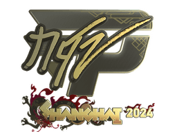 Sticker | NQZ (Gold) | Shanghai 2024