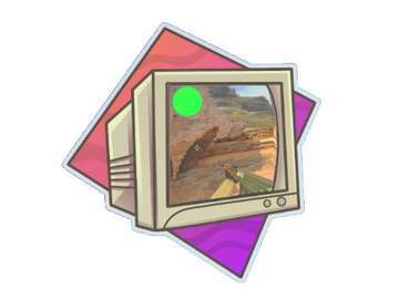 Sticker | Old School (Lenticular)