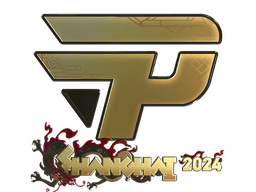 Sticker | paiN Gaming (Gold) | Shanghai 2024