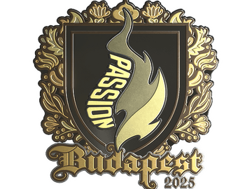 Sticker | Passion UA (Gold) | Budapest 2025