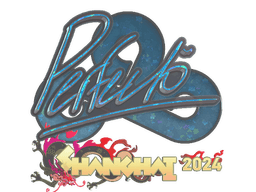 Sticker | Perfecto (Glitter) | Shanghai 2024