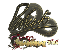 Sticker | Perfecto (Gold) | Shanghai 2024