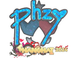 Sticker | phzy (Glitter) | Shanghai 2024