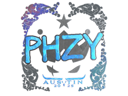 Sticker | phzy (Holo) | Austin 2025