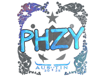 Sticker | phzy (Holo) | Austin 2025