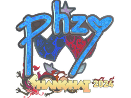 Sticker | phzy (Holo) | Shanghai 2024
