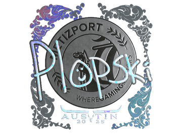 Sticker | Plopski (Holo) | Austin 2025