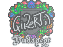 Sticker | qikert (Embroidered) | Budapest 2025