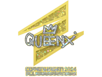 Sticker | Queenix (Glitter) | Copenhagen 2024