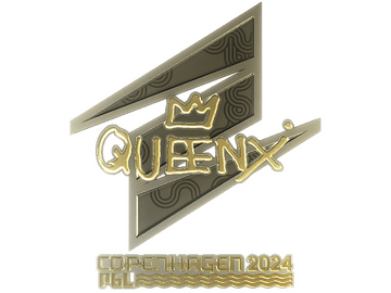 Sticker | Queenix (Gold) | Copenhagen 2024