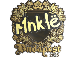 Sticker | r1nkle (Gold) | Budapest 2025