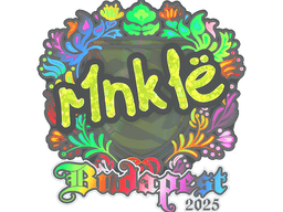 Sticker | r1nkle (Holo) | Budapest 2025