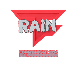 Sticker | rain | Copenhagen 2024