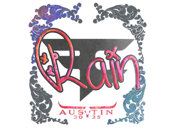 Sticker | rain (Holo) | Austin 2025