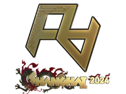 Sticker | Rare Atom (Gold) | Shanghai 2024