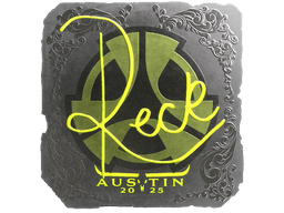 Sticker | reck (Foil) | Austin 2025