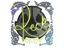Sticker | reck (Holo) | Austin 2025