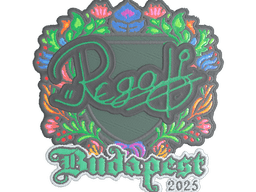 Sticker | regali (Embroidered) | Budapest 2025