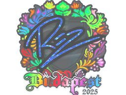 Sticker | REZ (Holo) | Budapest 2025