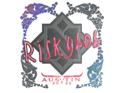 Sticker | riskyb0b (Holo) | Austin 2025