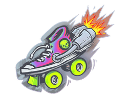 Sticker | Rocket Skates (Holo)