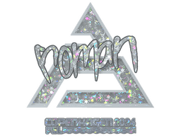 Sticker | roman (Glitter) | Copenhagen 2024