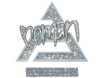 Sticker | roman (Glitter) | Copenhagen 2024