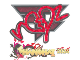 Sticker | ropz (Glitter) | Shanghai 2024