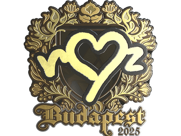Sticker | ropz (Gold) | Budapest 2025