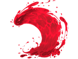 Sticker | Ruby Wave (Lenticular)