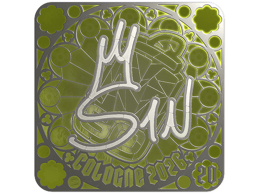 Sticker | s1n (Foil, Ranked) | Cologne 2026