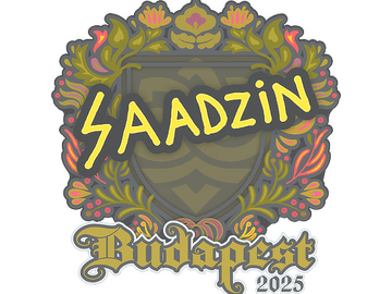 Sticker | saadzin | Budapest 2025