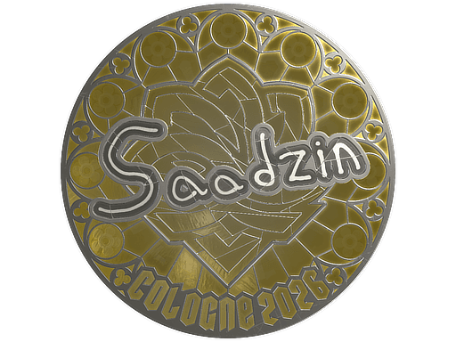 Sticker | saadzin (Foil) | Cologne 2026