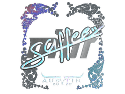 Sticker | saffee (Holo) | Austin 2025