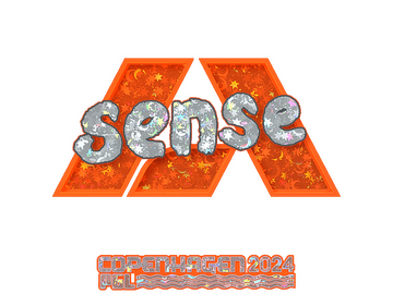 Sticker | sense (Glitter) | Copenhagen 2024