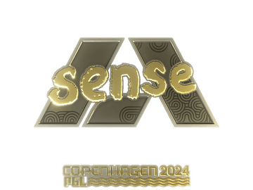 Sticker | sense (Gold) | Copenhagen 2024