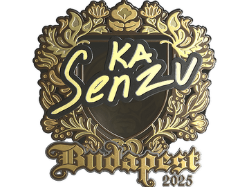 Sticker | Senzu (Gold) | Budapest 2025
