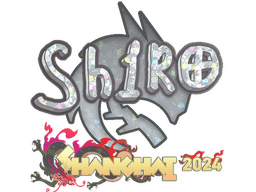 Sticker | sh1ro (Glitter) | Shanghai 2024