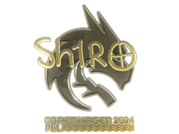Sticker | sh1ro (Gold) | Copenhagen 2024