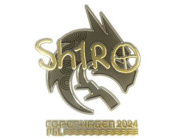 Sticker | sh1ro (Gold) | Copenhagen 2024