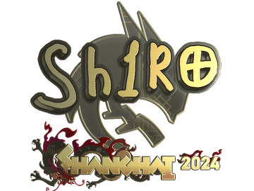 Sticker | sh1ro (Gold) | Shanghai 2024