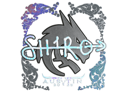 Sticker | sh1ro (Holo) | Austin 2025