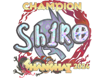 Sticker | sh1ro (Holo, Champion) | Shanghai 2024