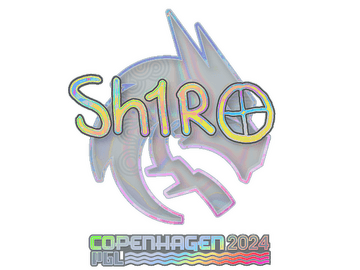 Sticker | sh1ro (Holo) | Copenhagen 2024