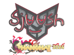 Sticker | sjuush (Glitter) | Shanghai 2024