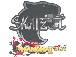 Sticker | skullz (Glitter) | Shanghai 2024