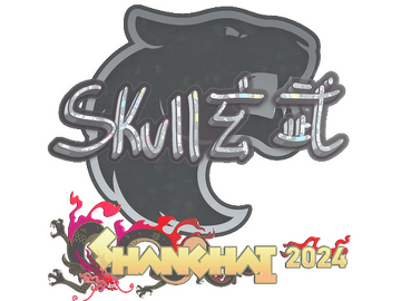 Sticker | skullz (Glitter) | Shanghai 2024