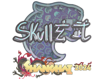 Sticker | skullz (Holo) | Shanghai 2024